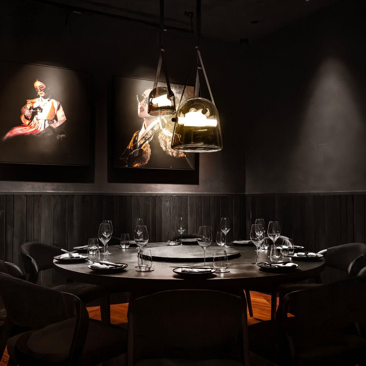 Mamasan Broadbeach interiors table